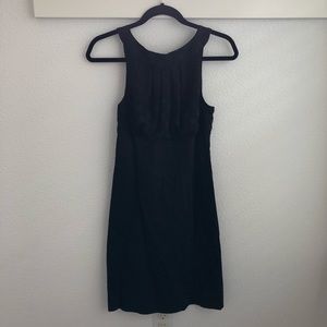 Little black dress, tie back